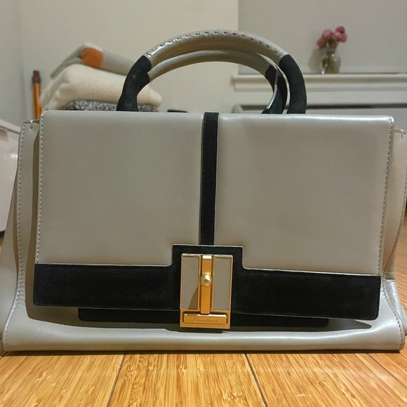 Santoni Leather Handbag - Picture 1 of 5